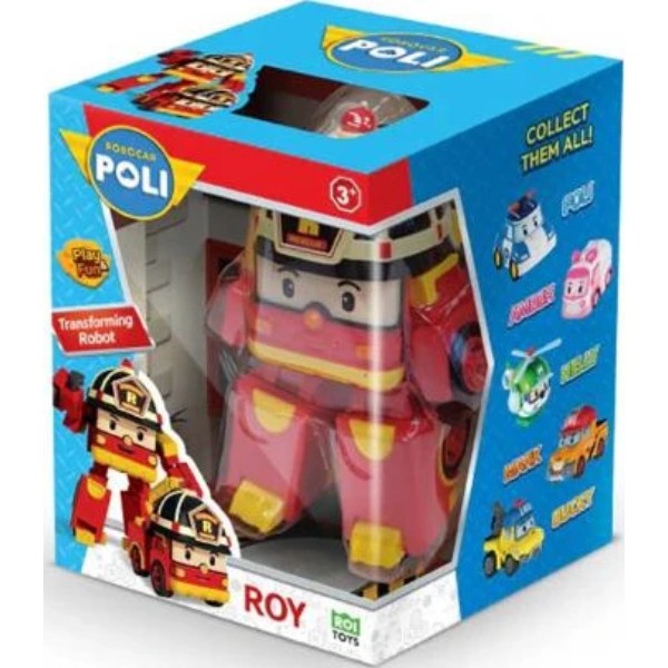 Фото - Машинка-трансформер Robocar Poli Рой 10 см (MRT-0652)